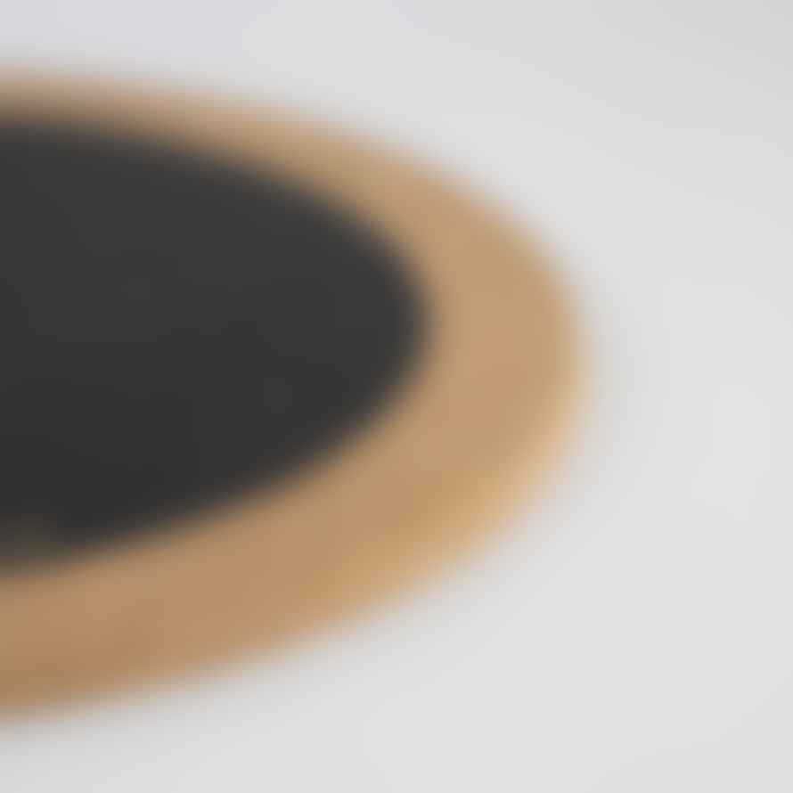 LIGA Single / Grey ( Cork Placemats | Black Hole