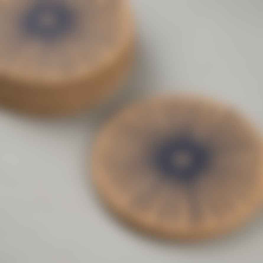 LIGA Grey Cork Coasters Set | Eye Spy