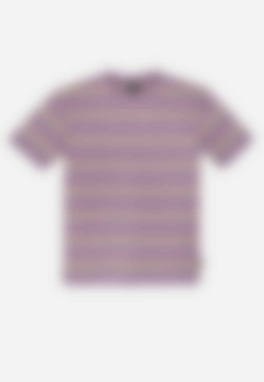 Recolution Rowan Grey Lilac Stripes T-shirt