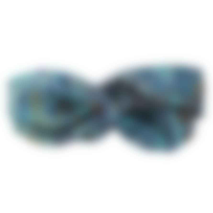 Powell Craft 'Alanna' Blue Floral & Paisley Headband