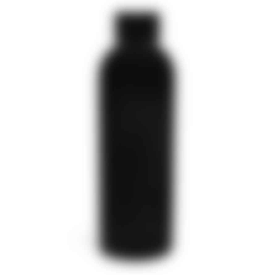 Rex London Rubber Coated Steel Bottle 500ml - Black