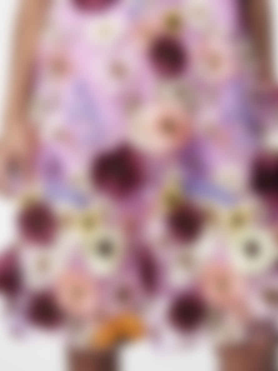 Y.A.S | Flowering Ss Dress - Pink Lavender