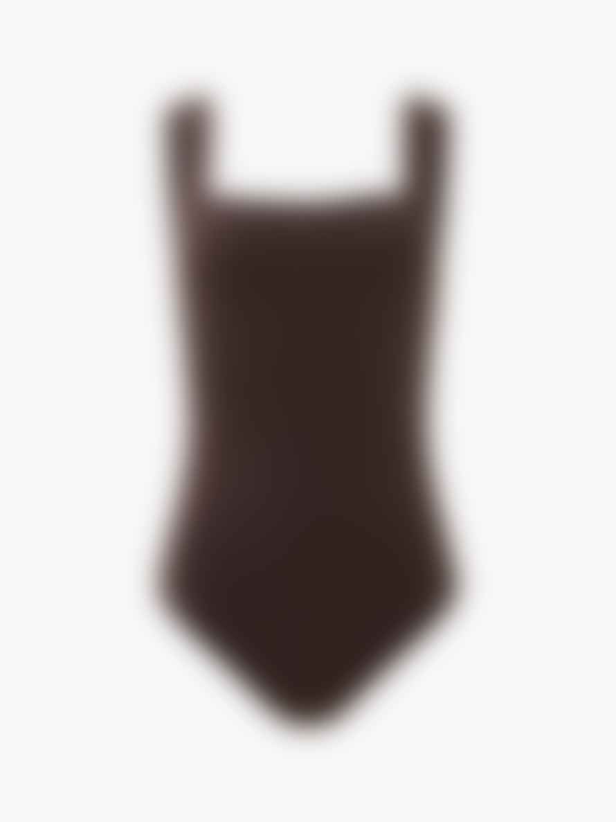 French Connection Rallie Bodysuit | Chocolate Torte
