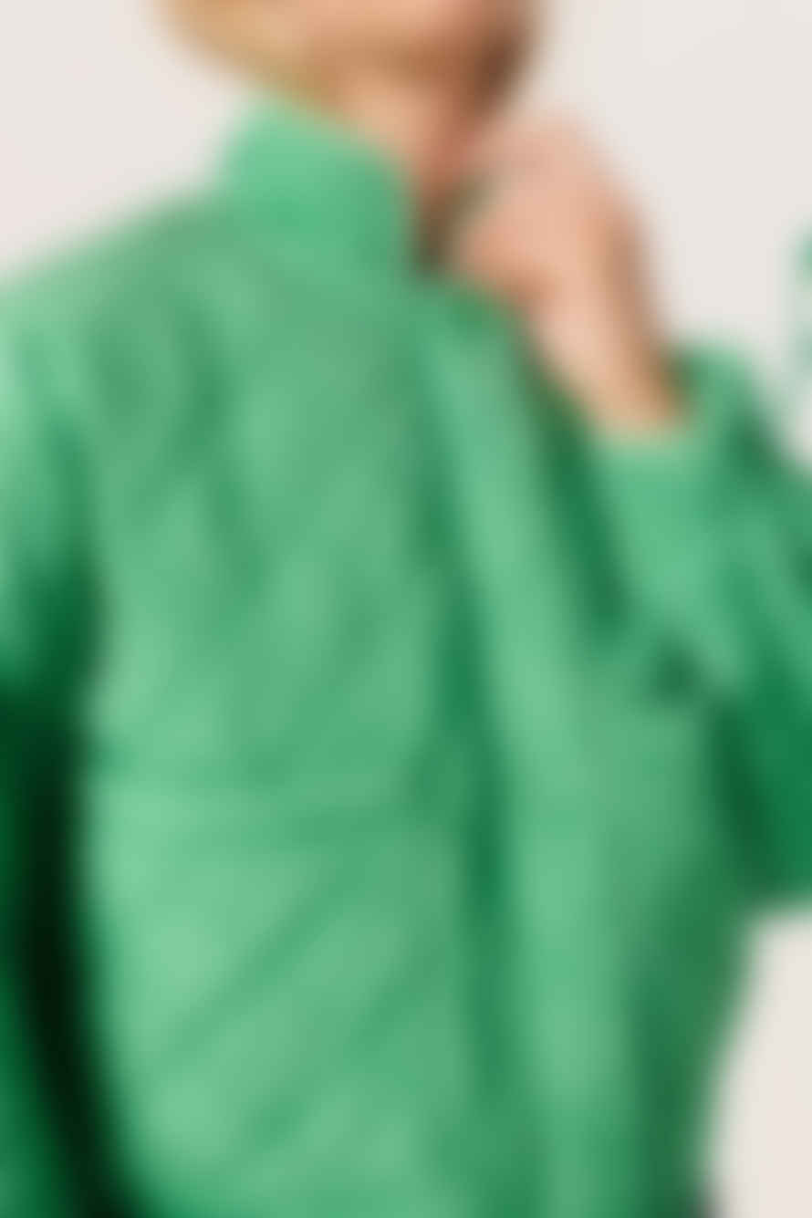 Soaked in Luxury  Umina Coat In Medium Green