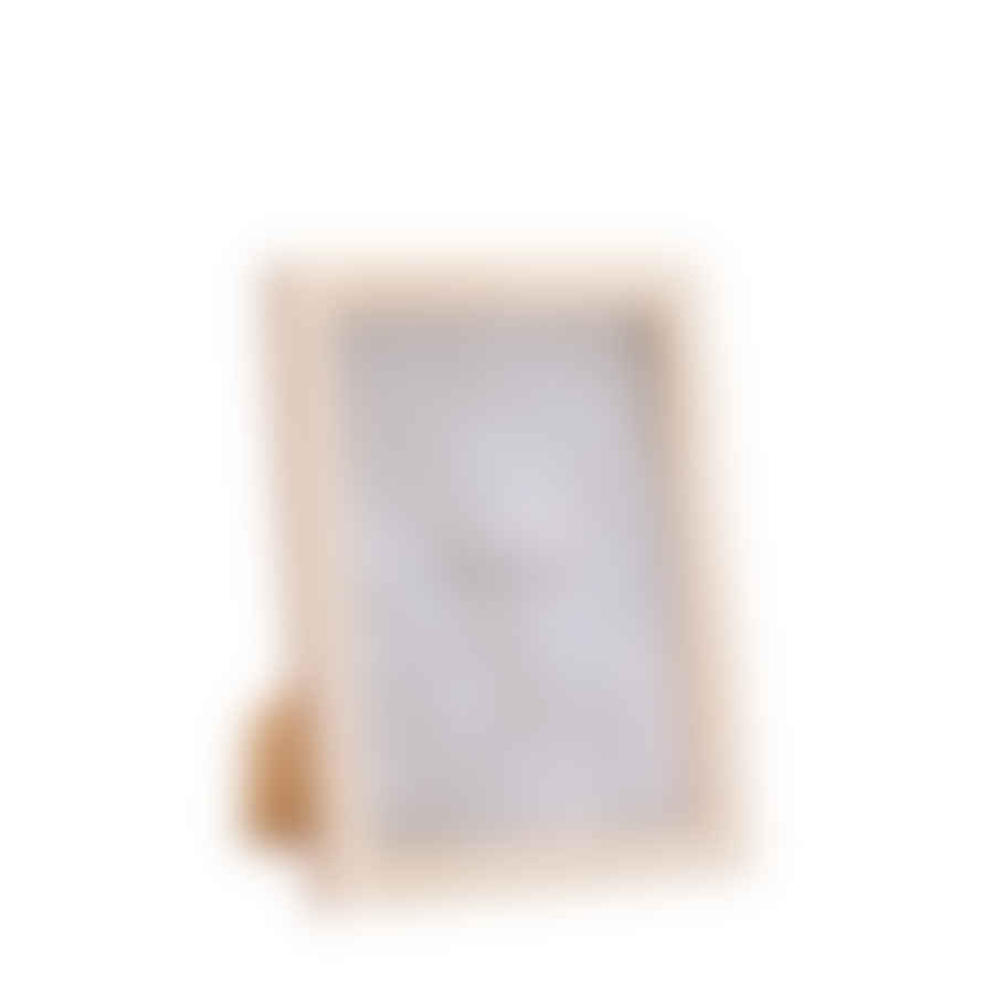 Twenty Three Living WDP Hestia Glass Natural White Bone Photo Frame 5" X 7"
