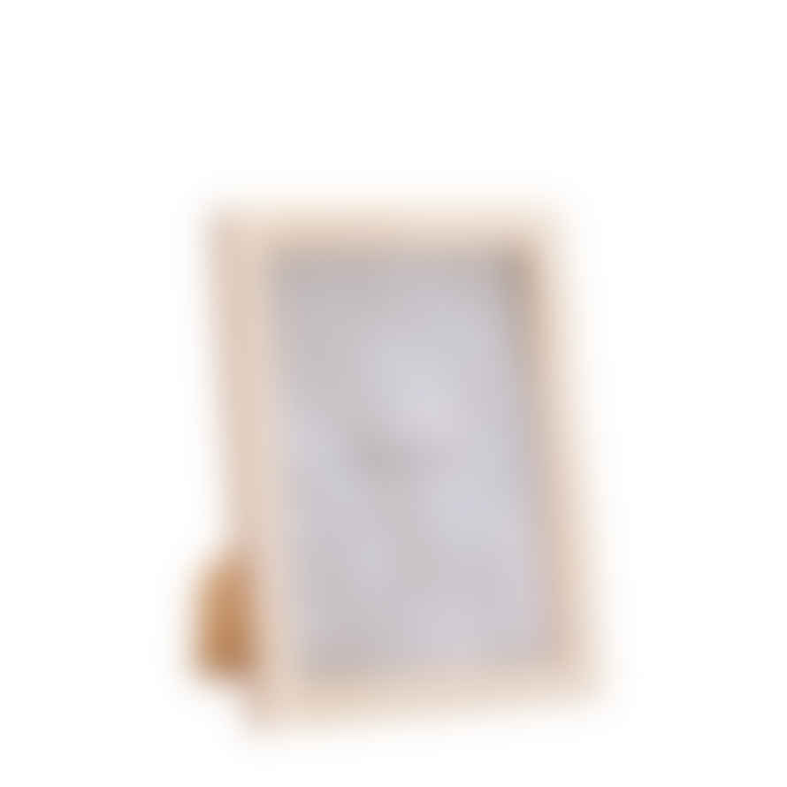 Twenty Three Living WDP Hestia Glass Natural White Bone Photo Frame 6" X 8"