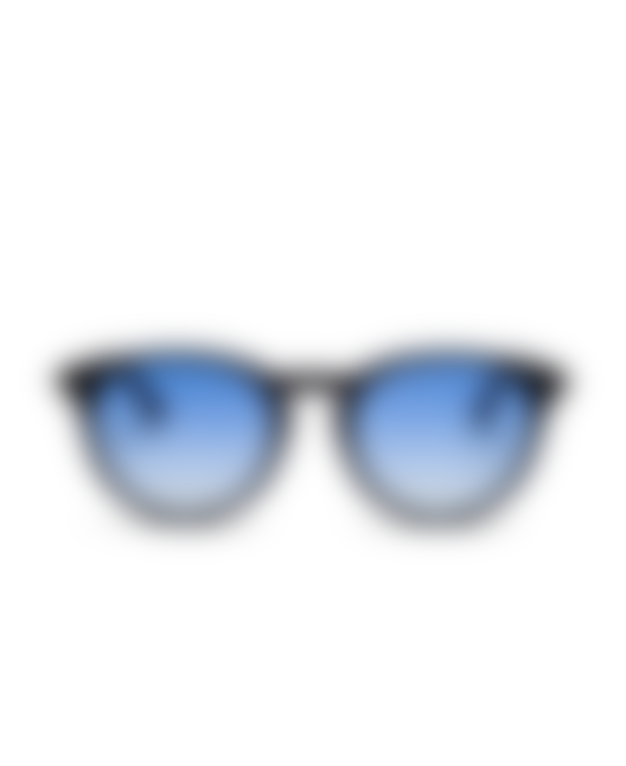 MESSYWEEKEND Sunglasses New Depp In Black W. Blue Lenses