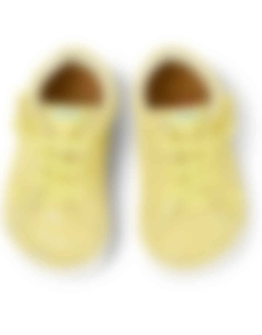 Camper Peu Cami Velcro Kids Shoes - Yellow Bubbles
