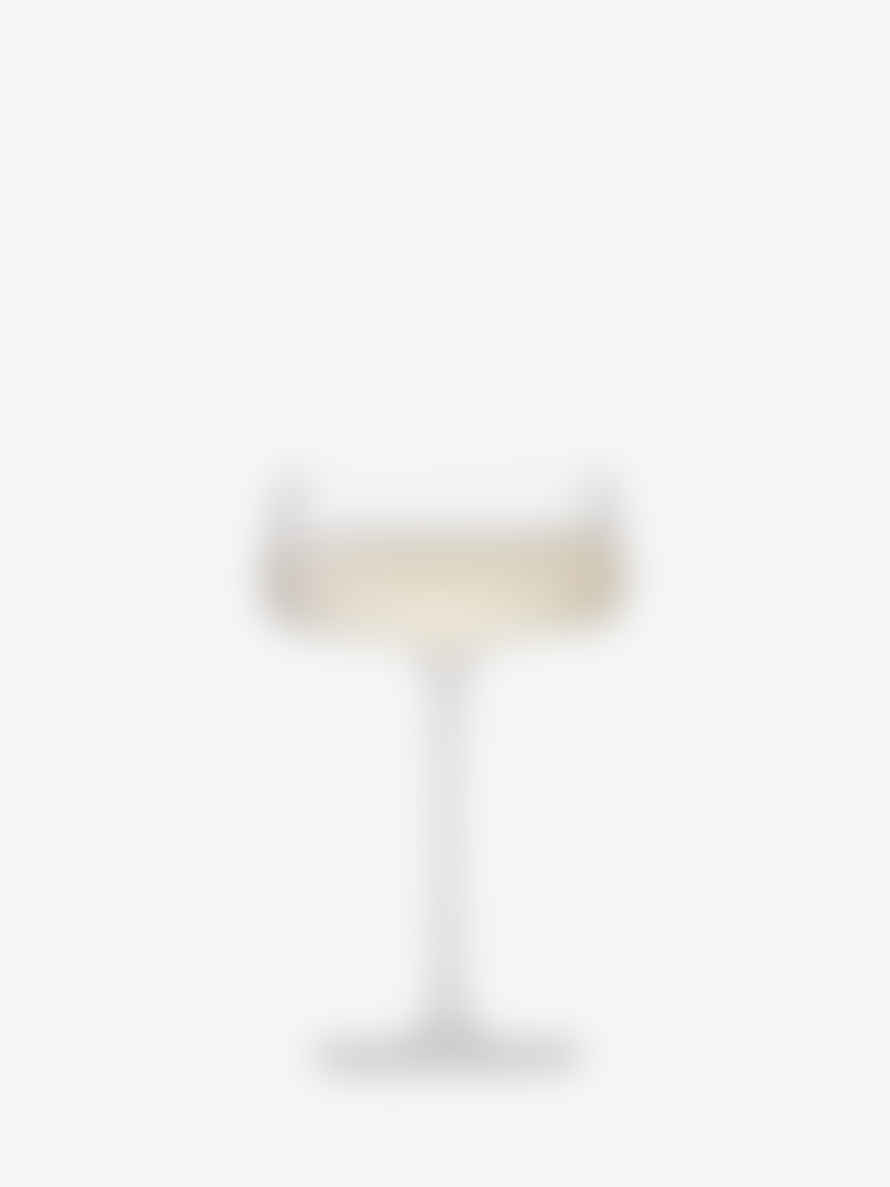 LSA International Lsa Metropolitan Champagne Saucer 300ml Set Of 4 - Clear