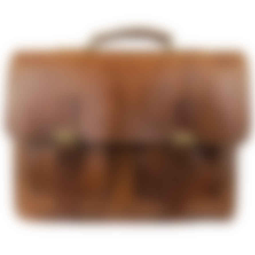 Atelier Marrakech Spitalfields Briefcase Bag - Tan