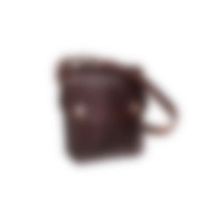 Atelier Marrakech Dark Brown Small Leather Pop Bag