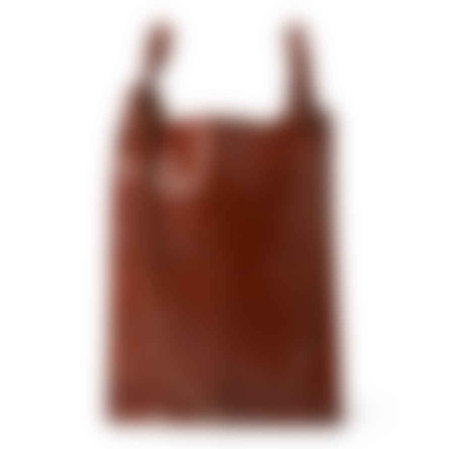 Atelier Marrakech Leather Carrier Tote Bag