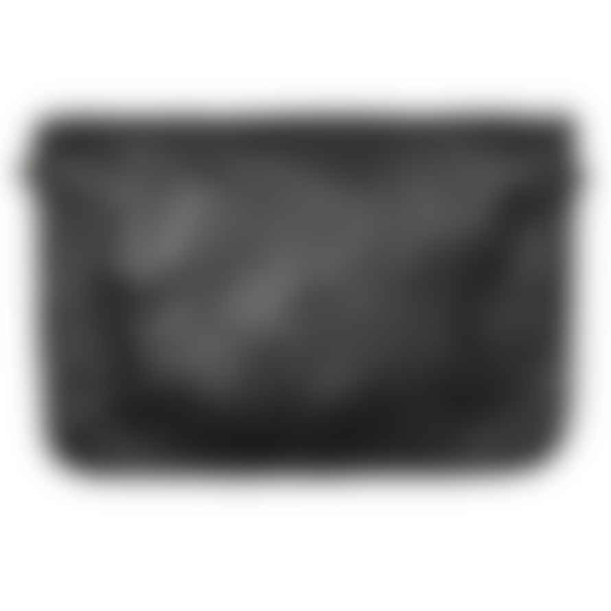 Atelier Marrakech Charlotte Woven Black Leather Shoulder Bag