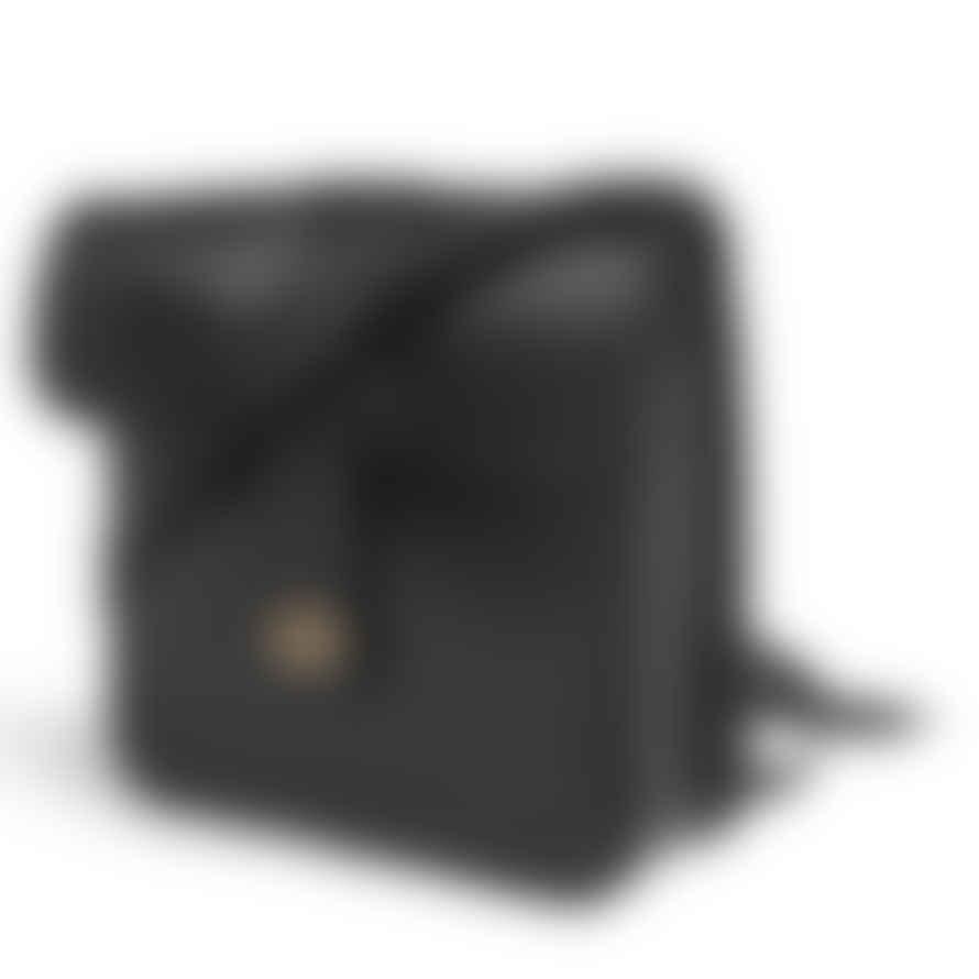 Atelier Marrakech Black Leather Kepton Crossbody Bag
