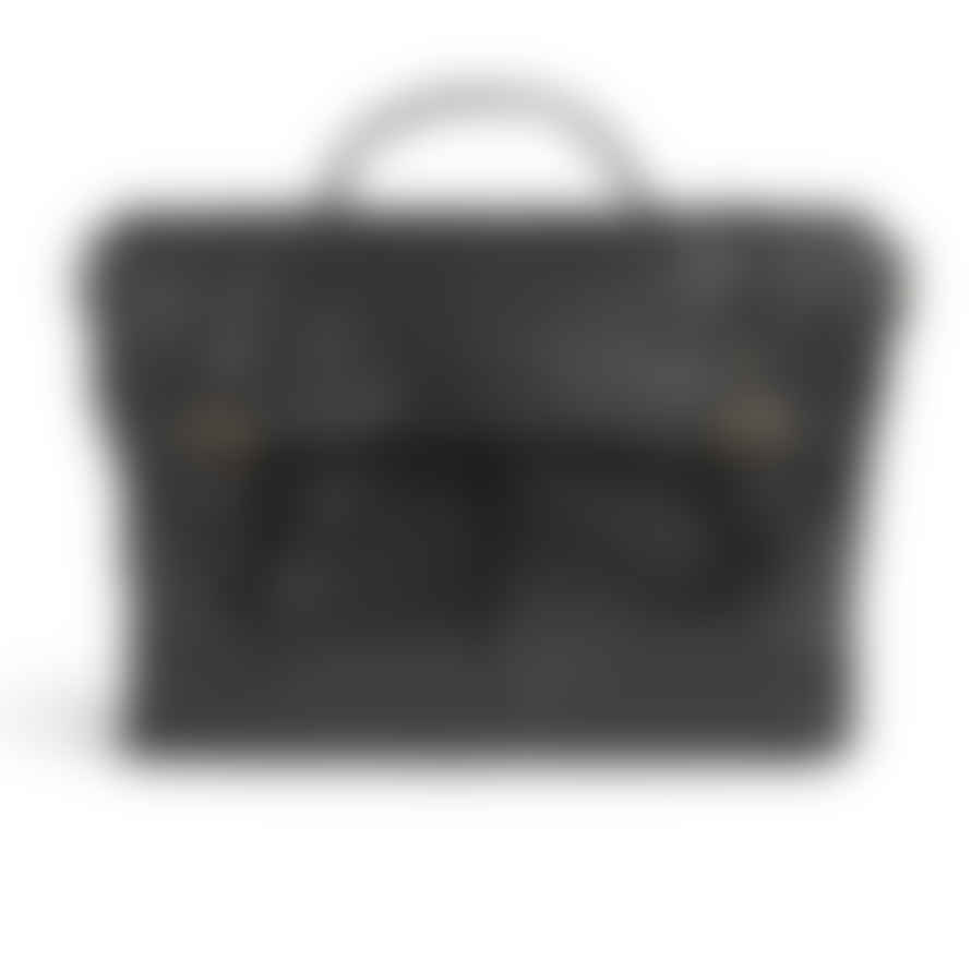 Atelier Marrakech Oxford Briefcase Bag - Black