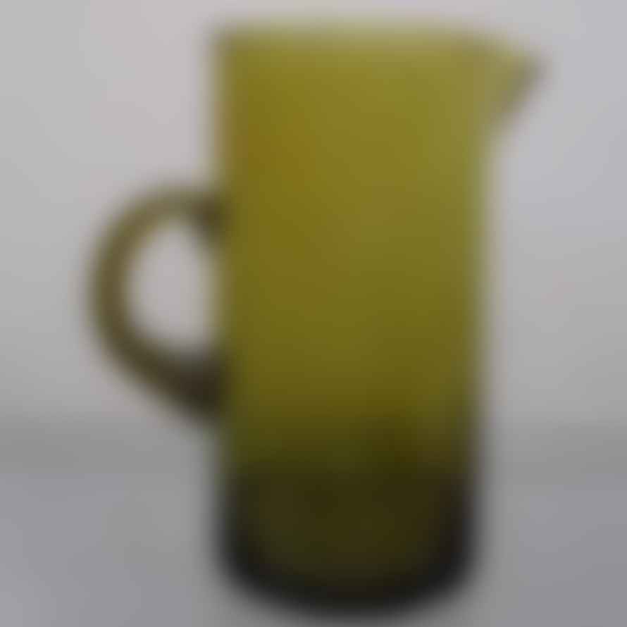 BELDI Jug Recycled Glass with Handle