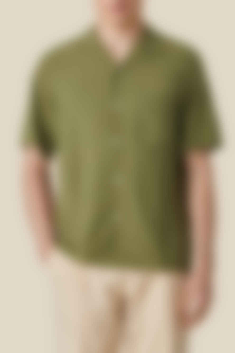 Portuguese Flannel Green Face Shirt