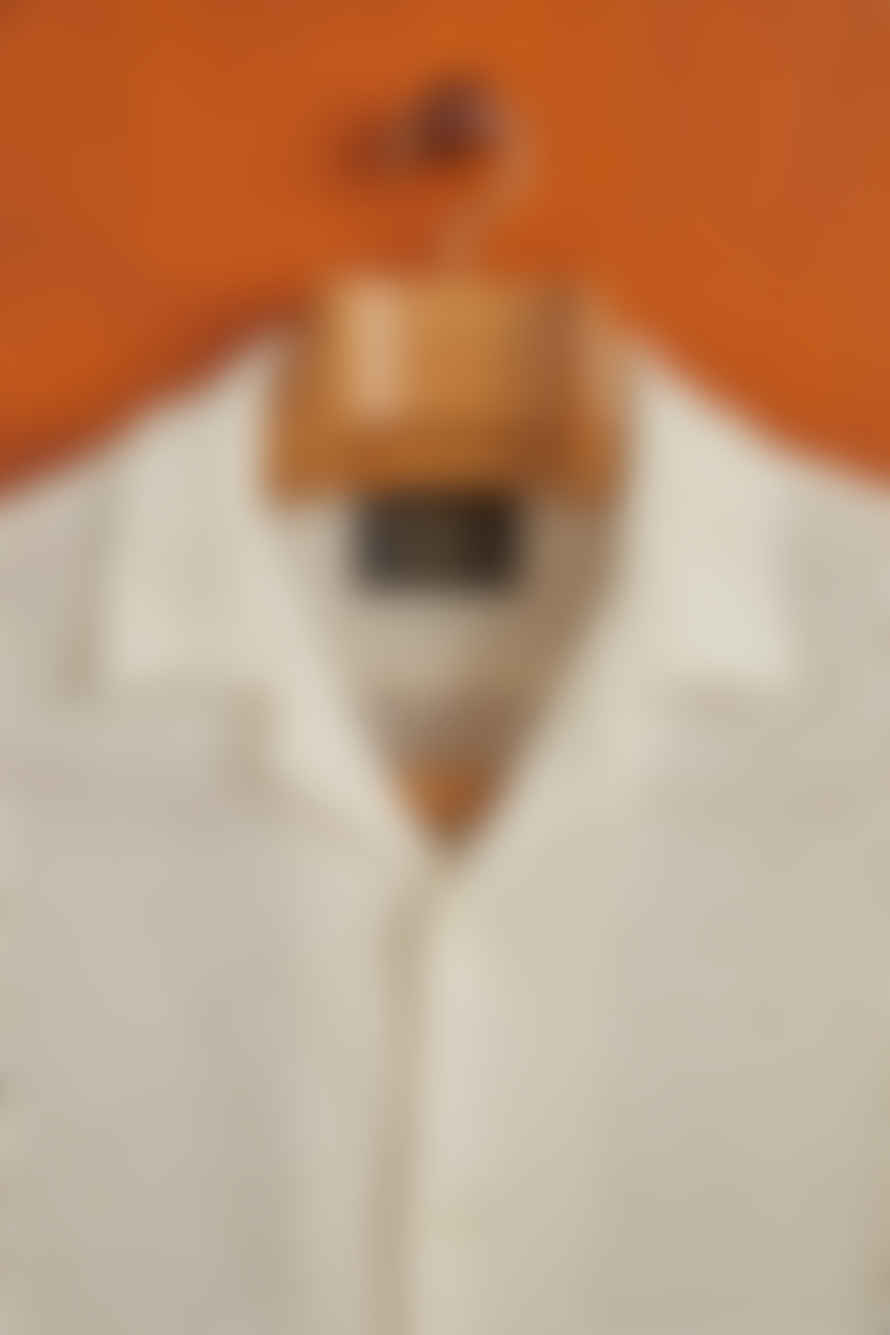  Portuguese Flannel Off White Ground Shirt