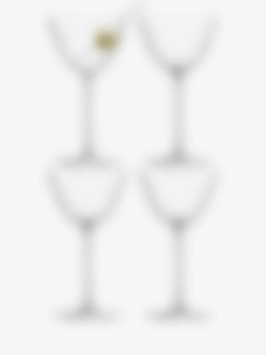 LSA International Lsa Borough Martini Glass 195ml Set Of 4 - Clear
