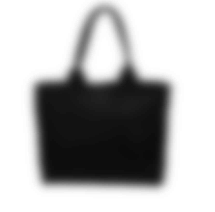 Atelier Marrakech Small  Leather Tote Black