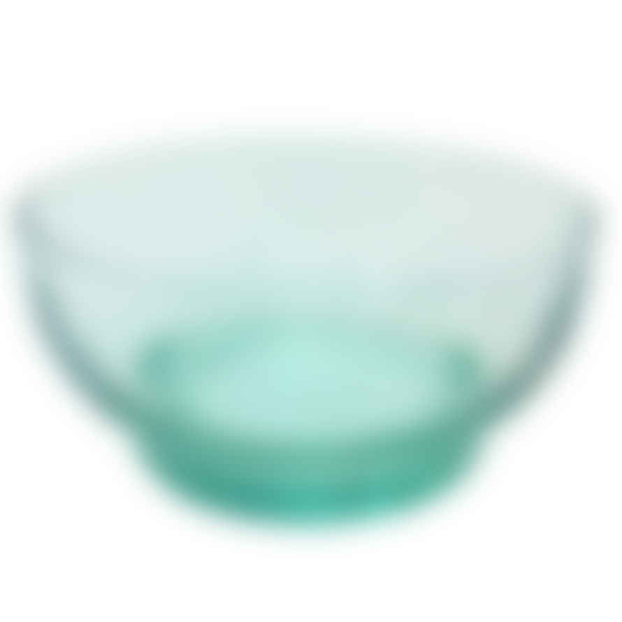 BELDI Blue / Regular ⌀ 15cm Glass Bowls Recycled Handblown