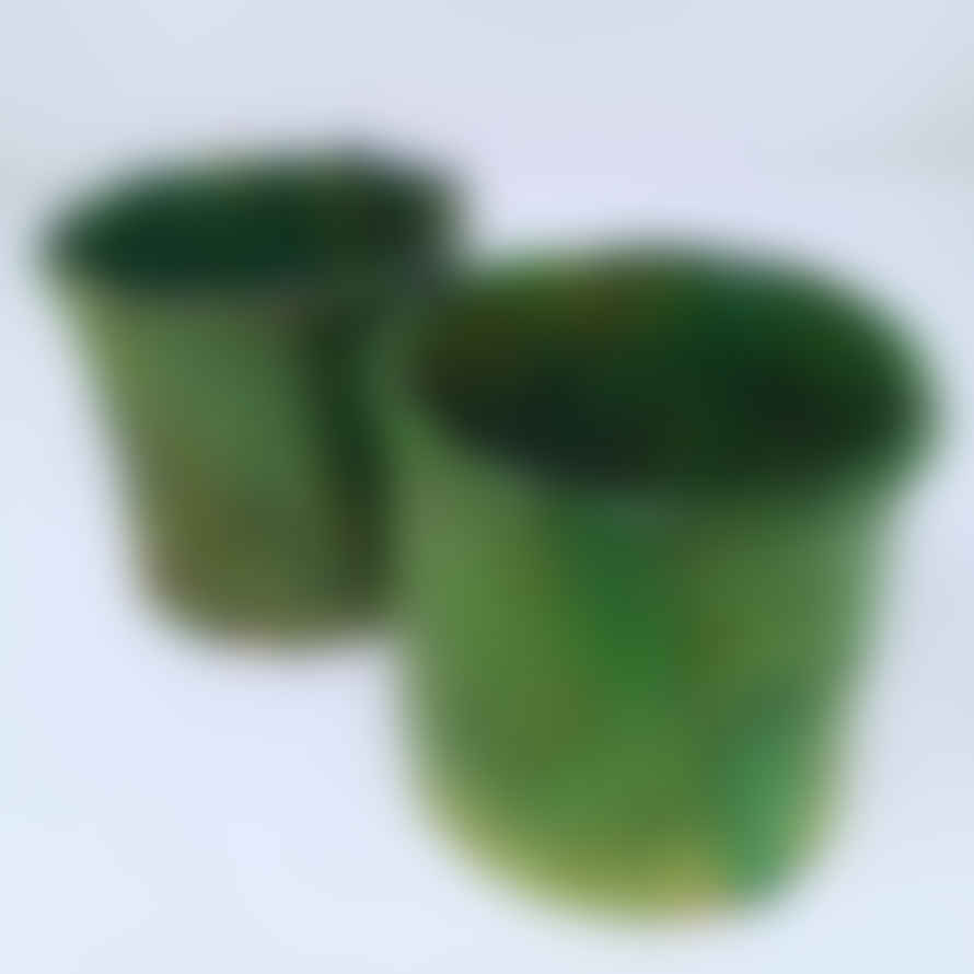 Artisan Stories  S ⌀10.5cm x H 11.5 cm Tamegroute Pottery Pot