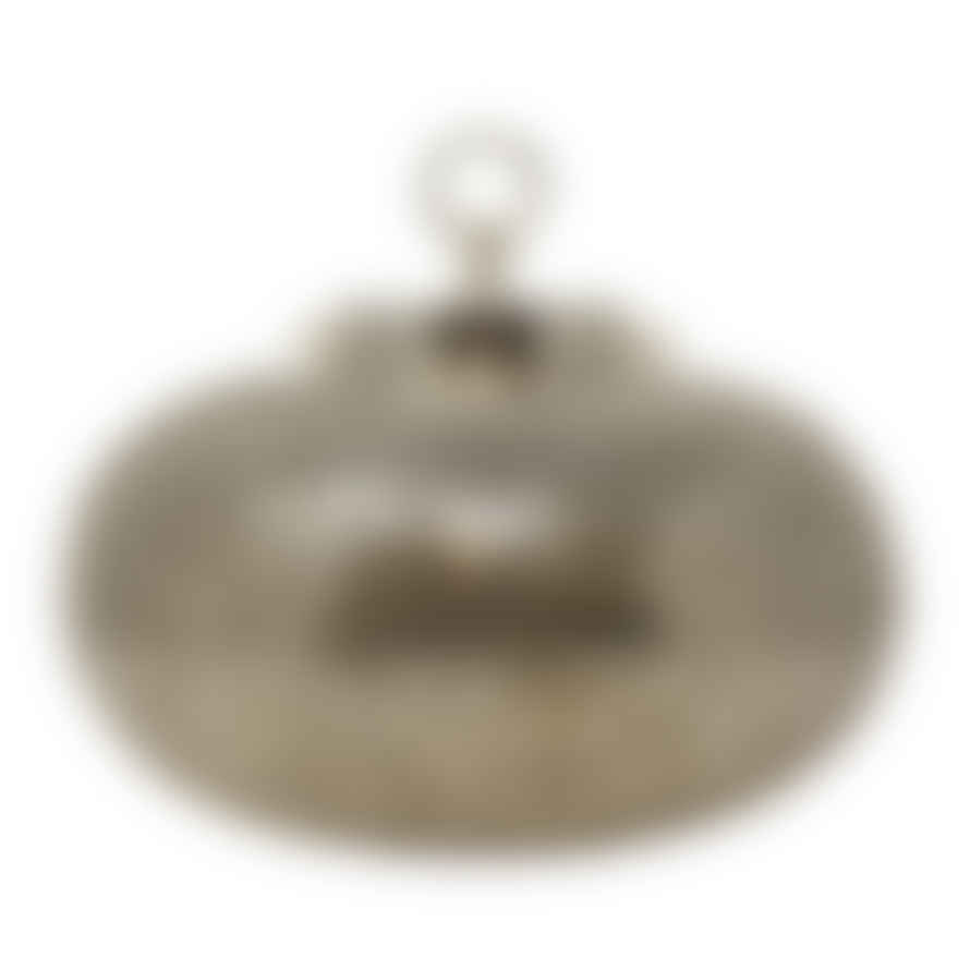 Artisan Stories Silver / D30 cm Moroccan Spherical Ceiling Lamp