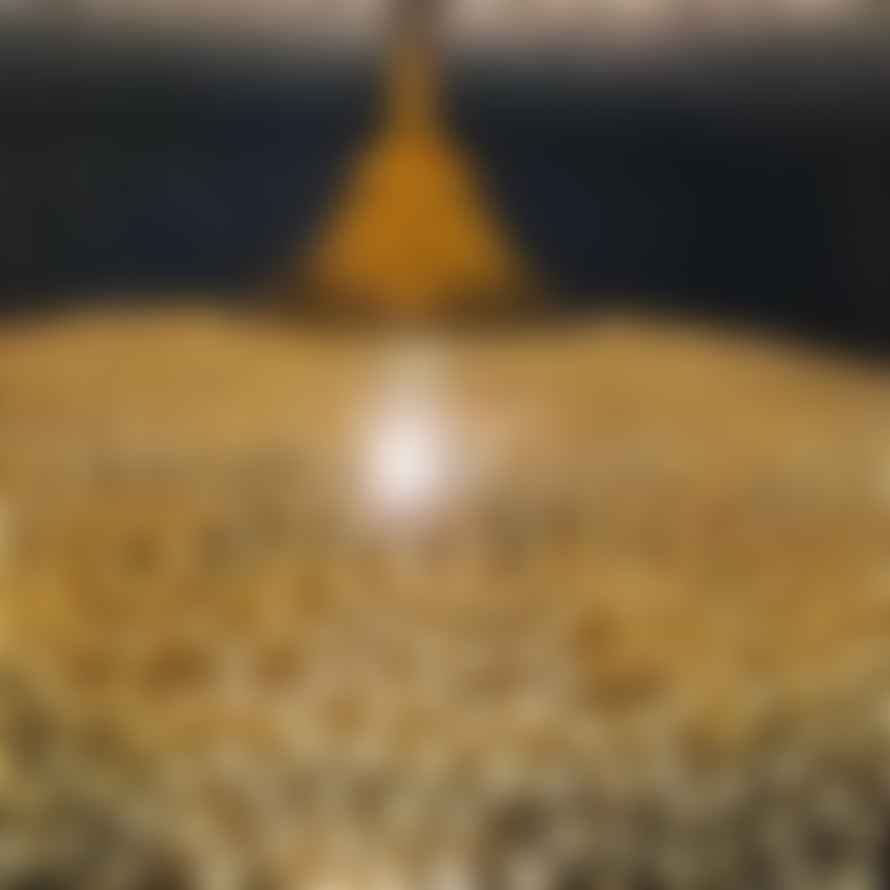 Artisan Stories Gold / D30 cm Moroccan Spherical Ceiling Lamp