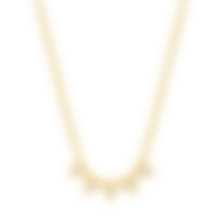 Estella Bartlett  One Of A Kind Necklace - Gold Plated