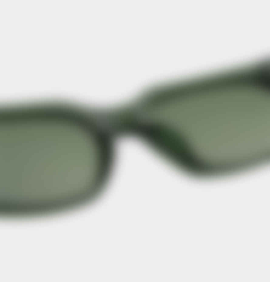 A.Kjaerbede  Bror Sunglasses - Dark Green Transparent
