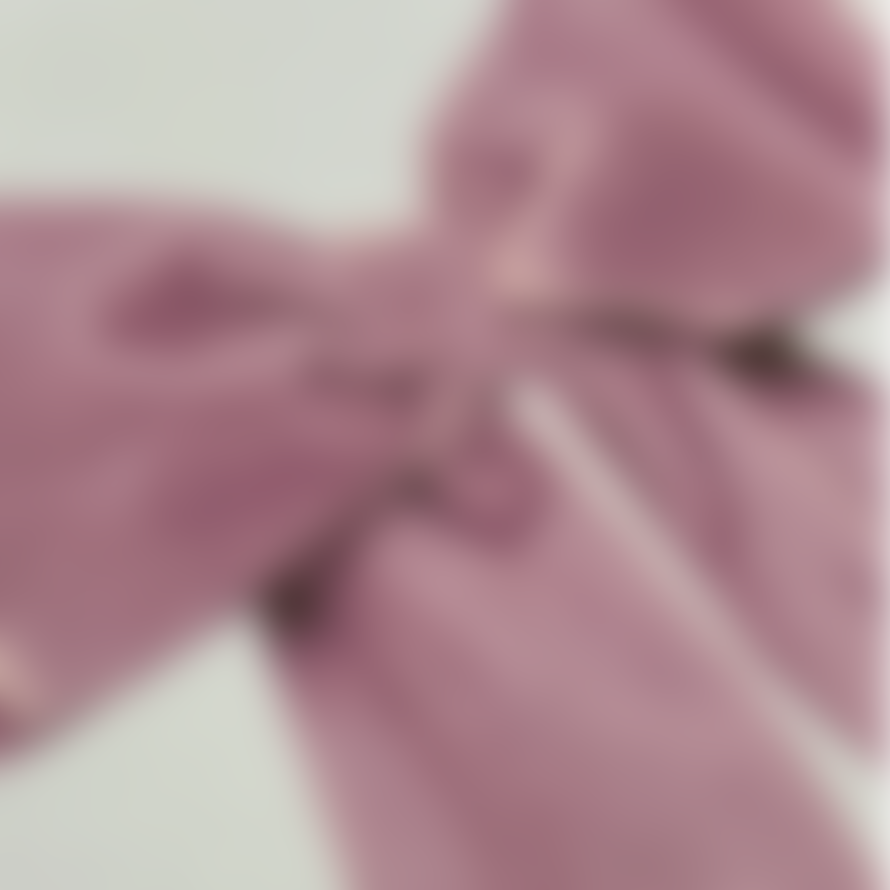 Canonbury Press Baby Pink Velvet Bow Notecard