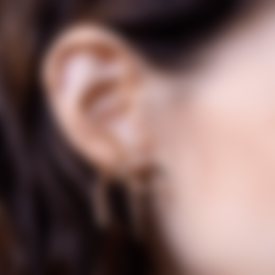 Edit & Oak Snake Bow Stud Earring – 18k Gold Plated