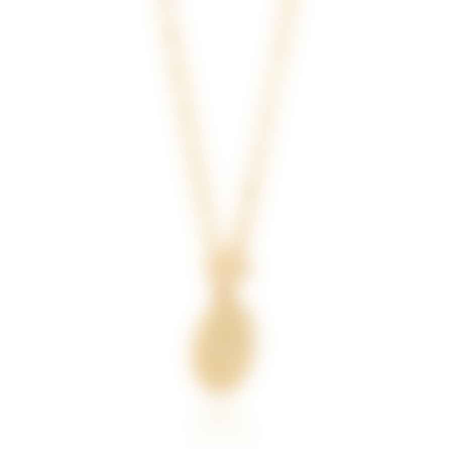 Anna Beck Contrast Dotted Circle Toggle Necklace In Gold Nk10573 Gld