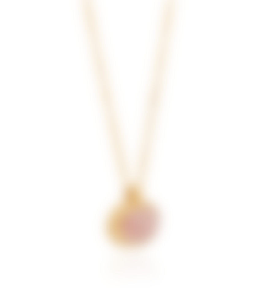 Anna Beck Small Pink Opal Pendant Necklace