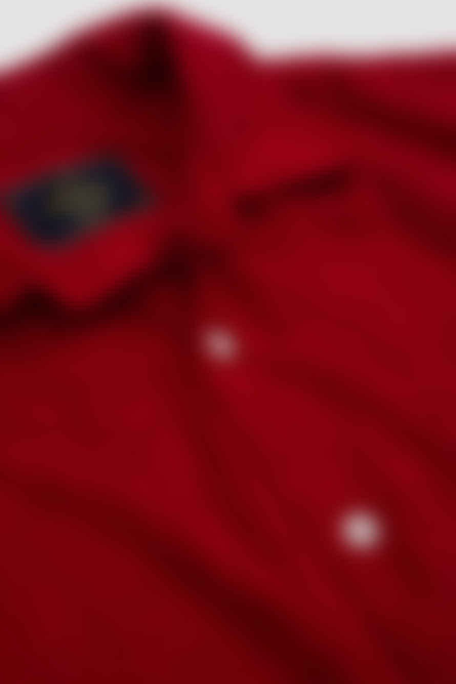  Portuguese Flannel Beach Club Shirt Red