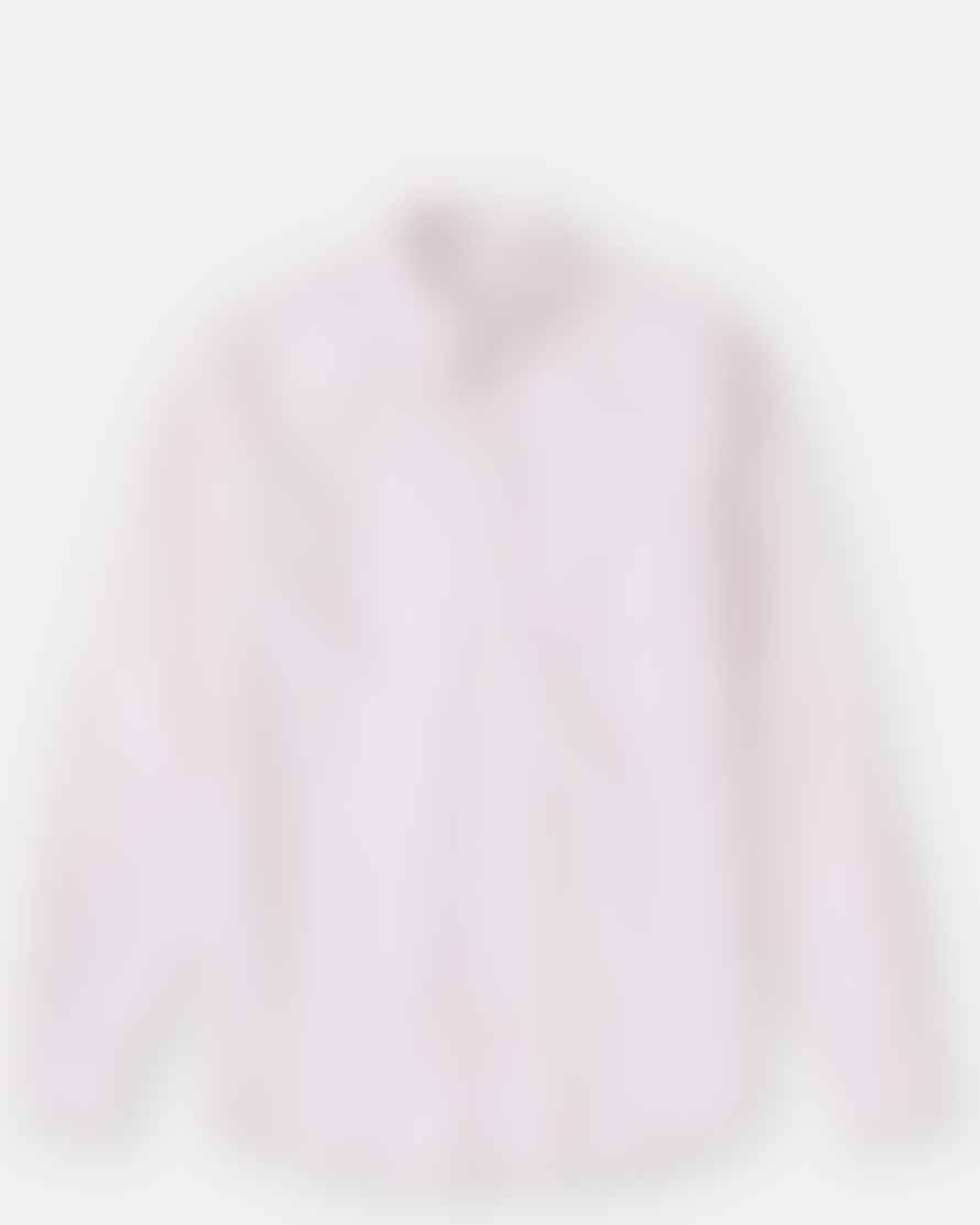 CLOSED Chemise Button Down - Popeline Coton - Rose Rayé
