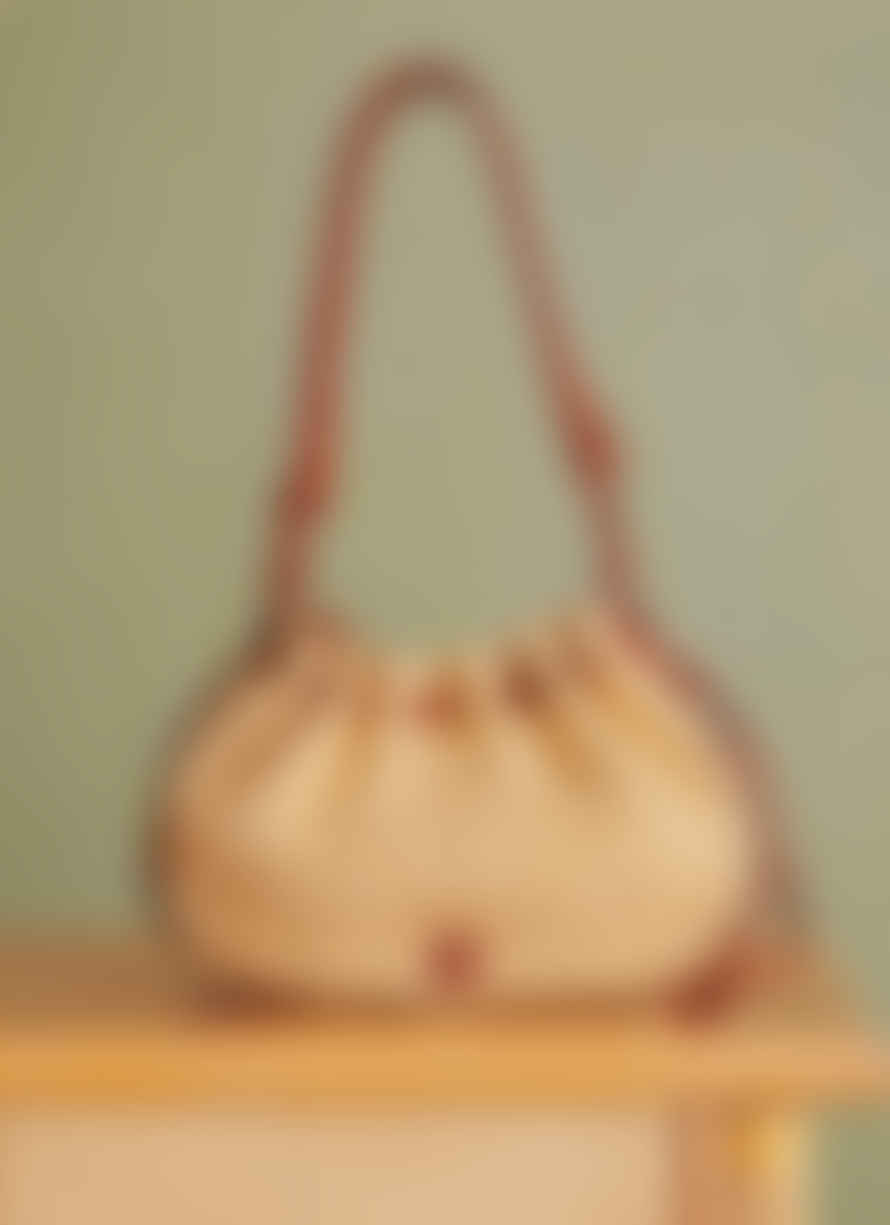 Petite Mendigote Sauline Rafia/ Leather Bag