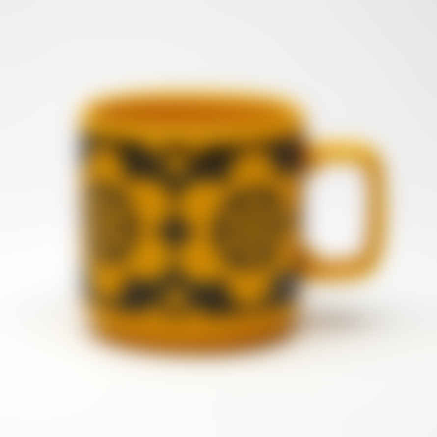 Magpie X Hornsea Yellow Geo Flower Mug