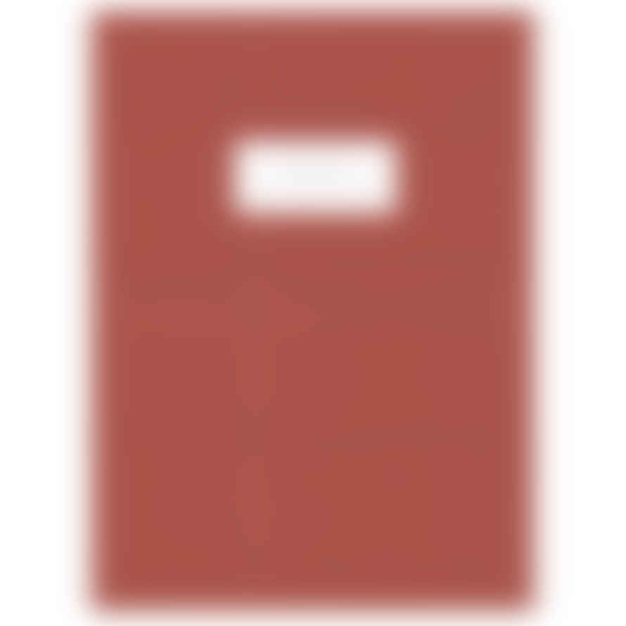 Kartotek Copenhagen Kartotek • Cahier Check Couverture Quadrillée Rouge Brique