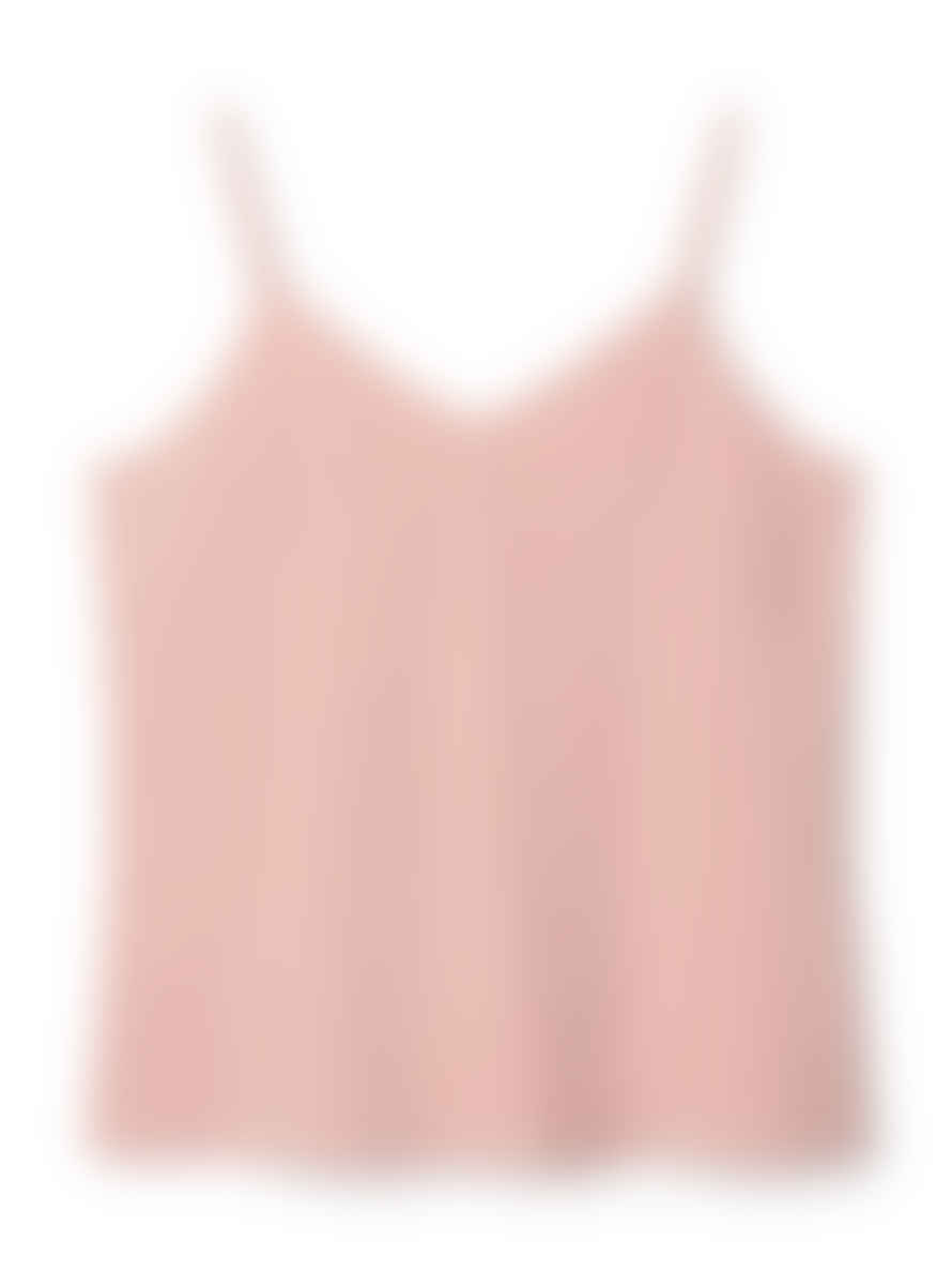 Chalk Lauren Vest Top In Dusky Pink