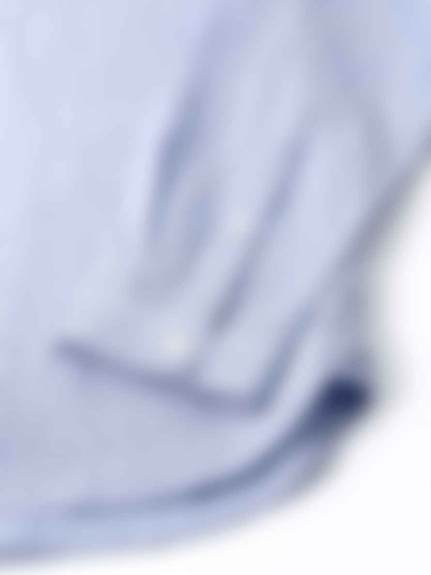 Oliver Spencer Hughes Blue Clerkenwell Tab Shirt