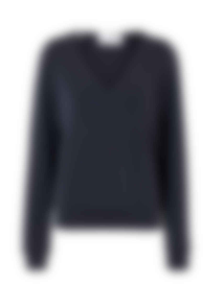Selected Femme Tenny V-neck Sweat Top