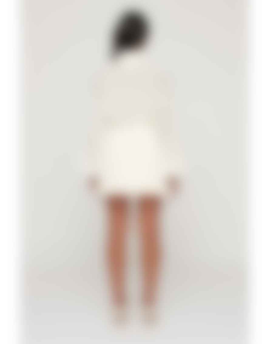 Clea Clea Bowie Raffia Mini Skirt Size: M, Col: Off White