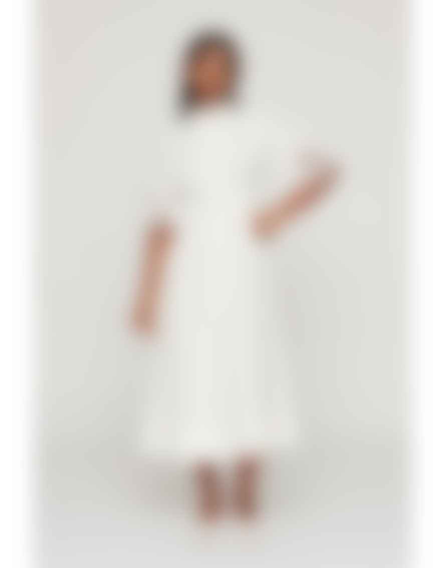 Clea Clea Zhoe Lace Detail Button Down Dress Size: M, Col: White