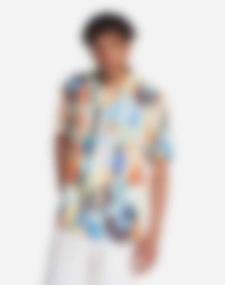 OLOW Multicolored Aloha Asbtract Shirt