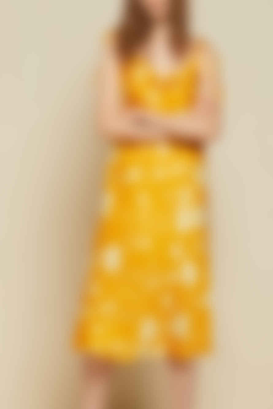Ottod'Ame  Yellow Floral Dress