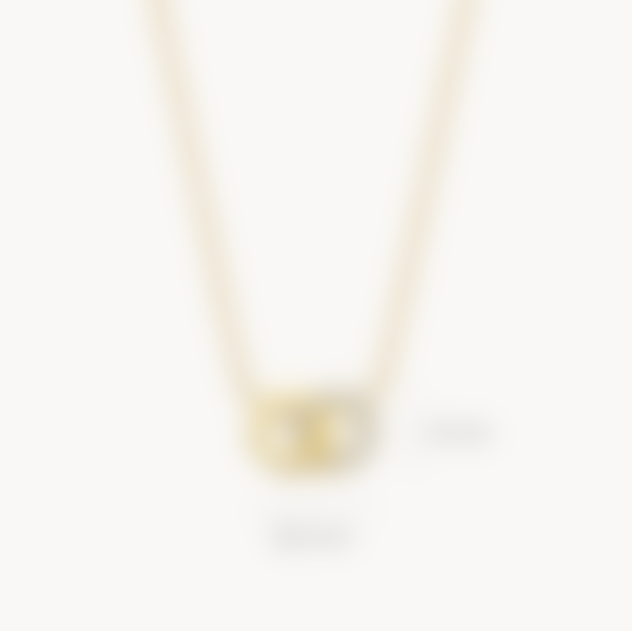 Blush 14k Yellow Gold Intertwined Rings Necklace