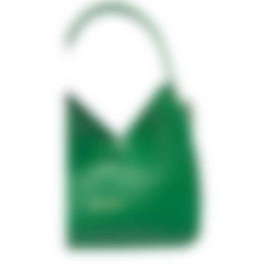 Every Other Squat Slouch Shoulder Bag With Long Strap In Green
