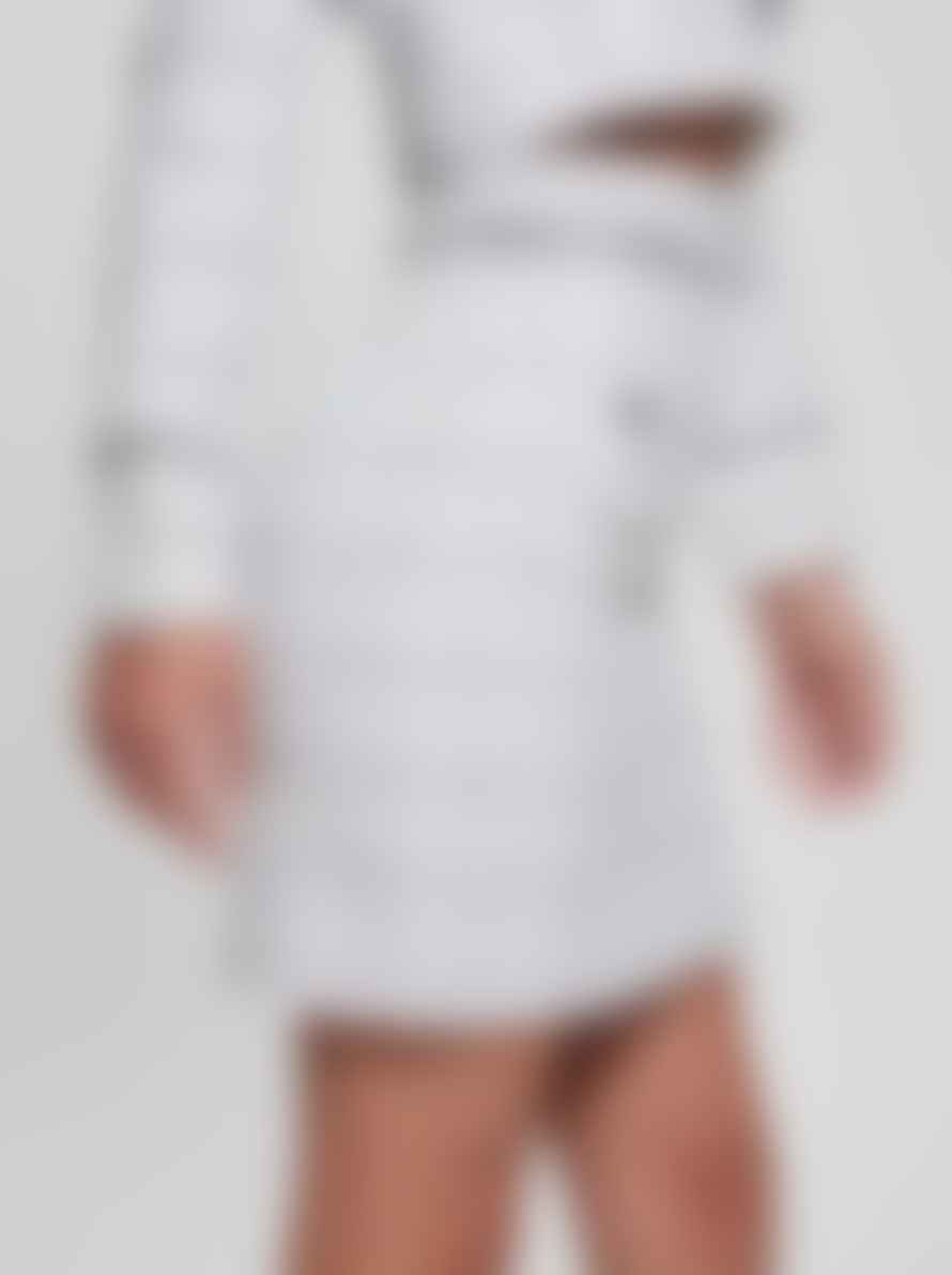 Guess Sofia Mini Tweed Skirt | Check Tweed White