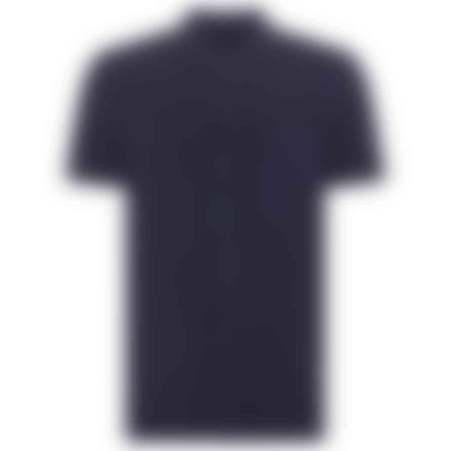 Remus Uomo Paolo Tapered Short Sleeve Shirt - Navy